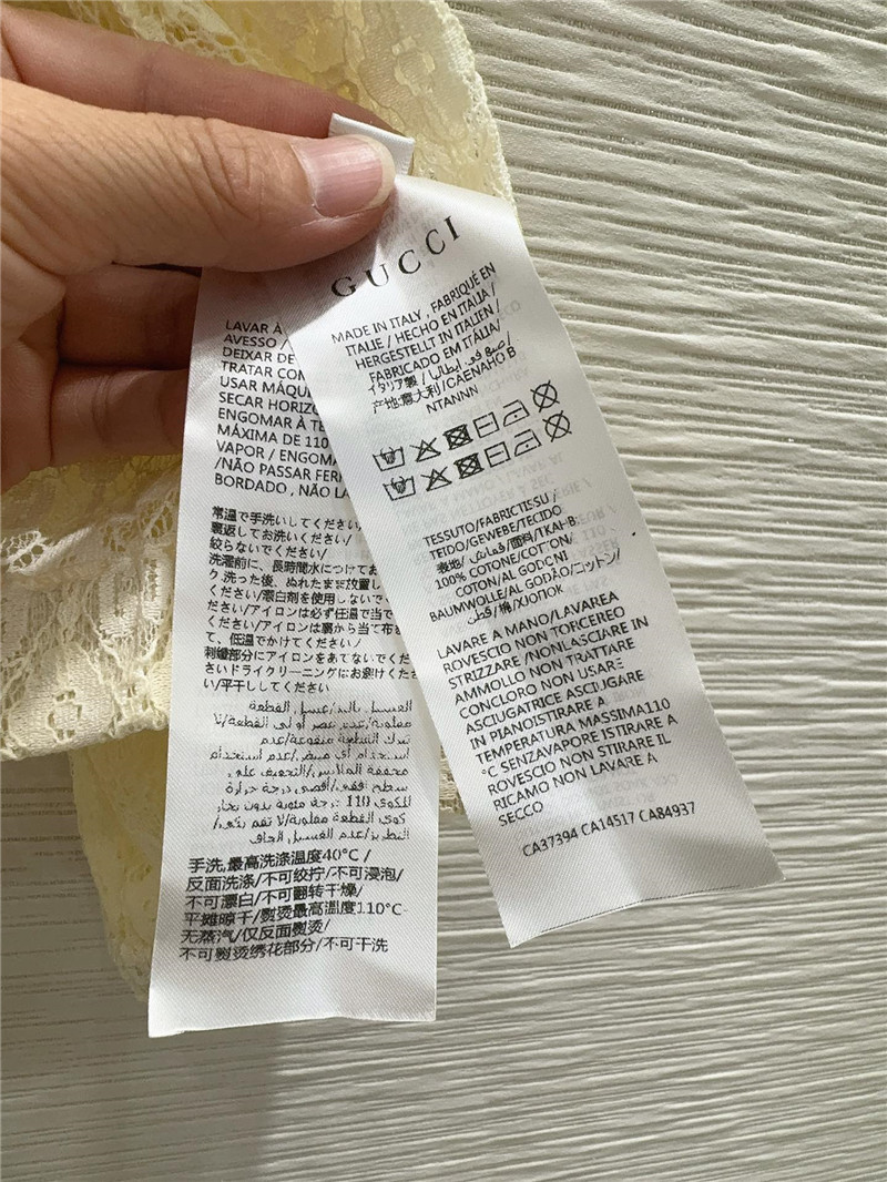 Gvc*1 lace water-soluble flower hollow suit replica d&g clothing