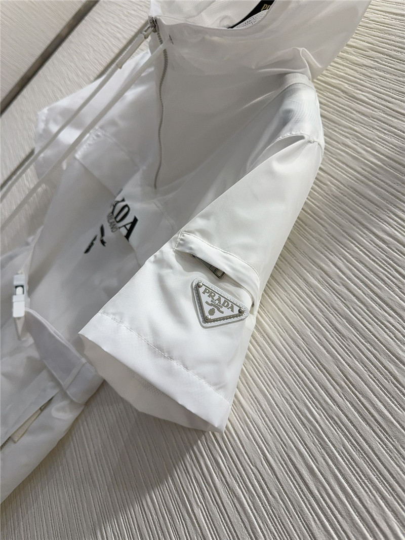 Pra*a casual sweatshirt dress replica clothing