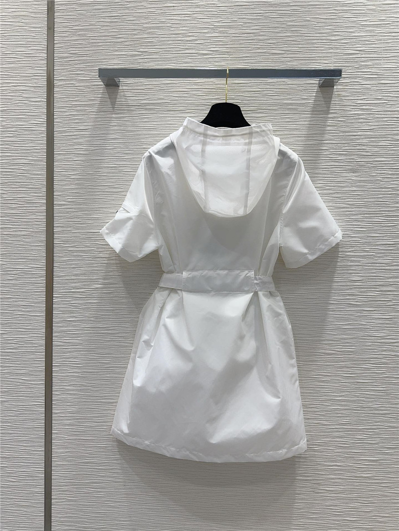 Pra*a casual sweatshirt dress replica clothing