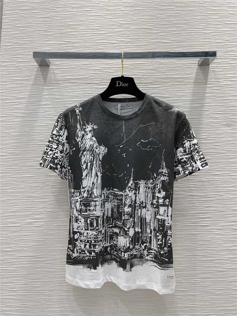 dior simple T-shirt replica designer clothes