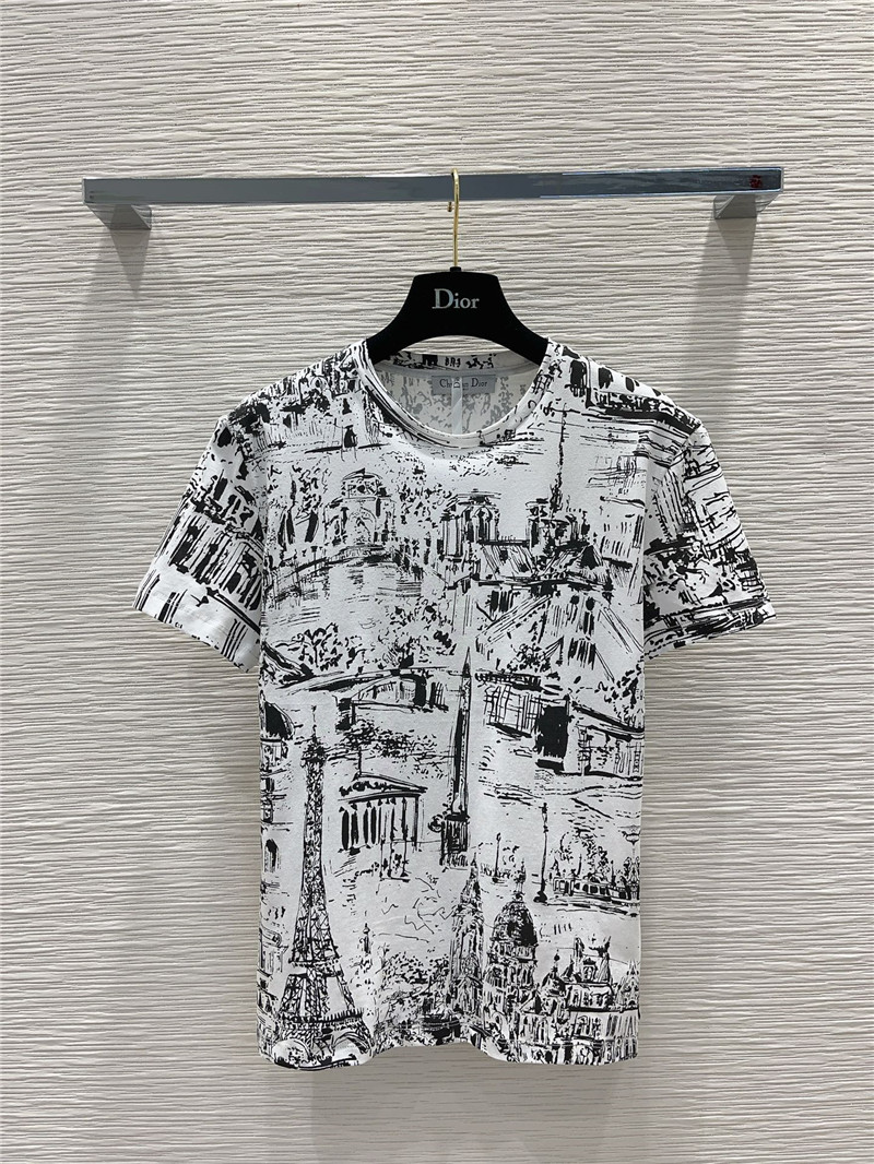 dior simple T-shirt replica designer clothes