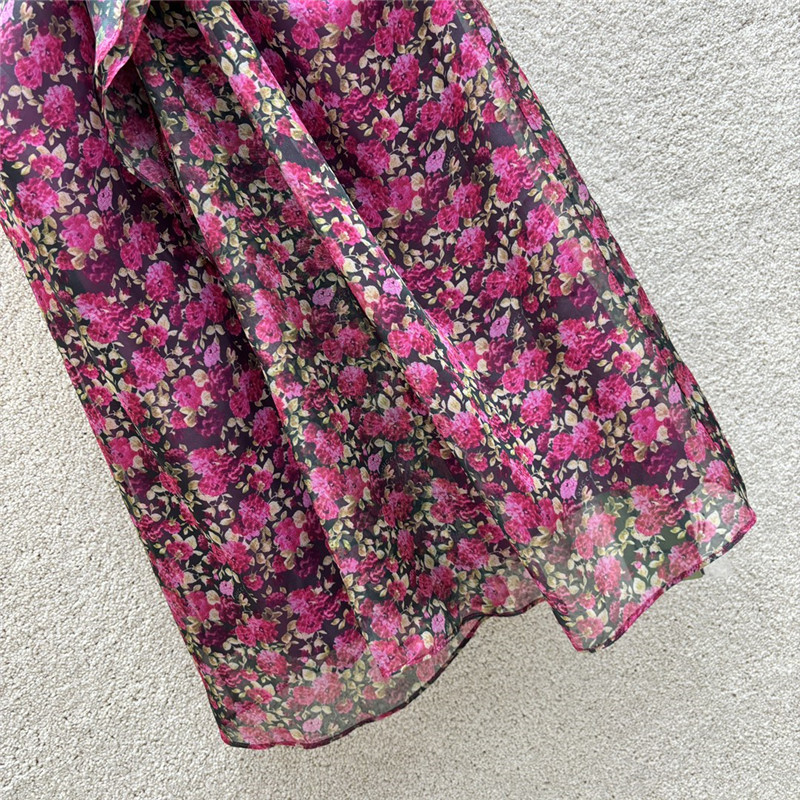 Gvc*1 red rose dress replica d&g clothing