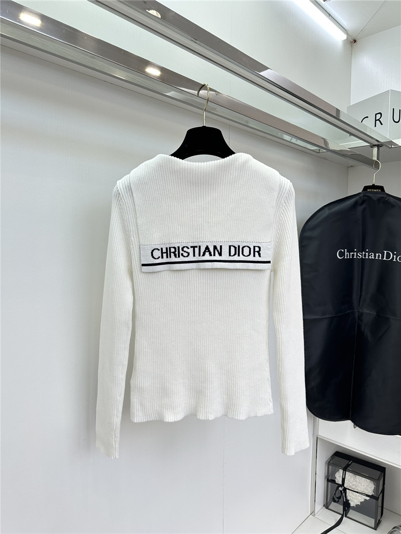 D10r navy lapel sweater replica designer clothes