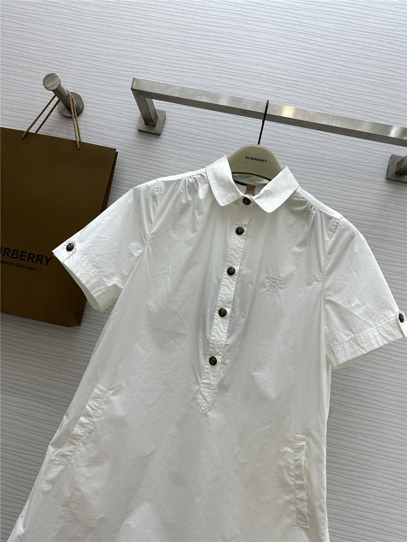 Bv*b*rry shirt collar dress replica clothing