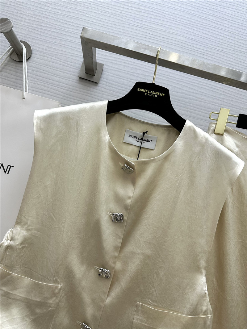 Y51 acetate satin vest dress replica clothes