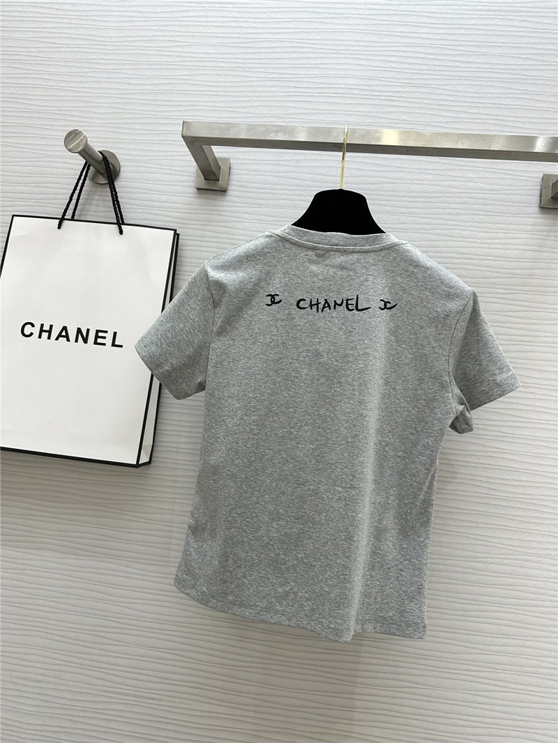 Ch**el graffiti art short t-shirt replica clothes