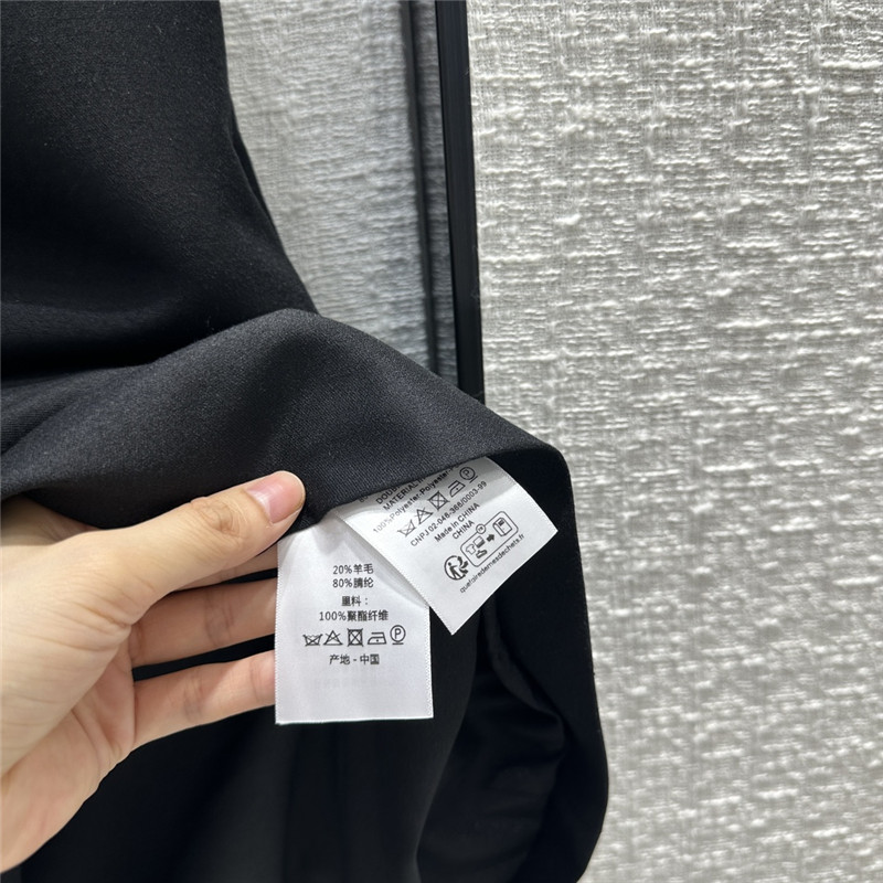 dior beaded dragonfly velvet collar vest dress replica clothes