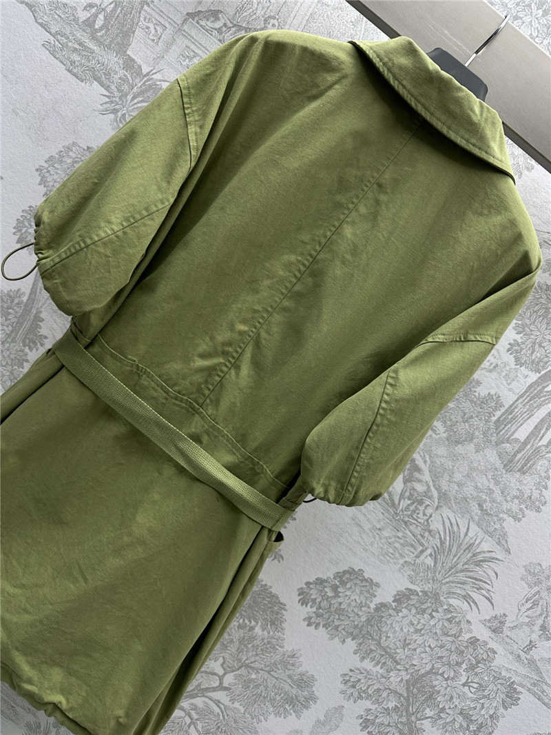 Pra*a belted fabric dress replica designer clothing websites