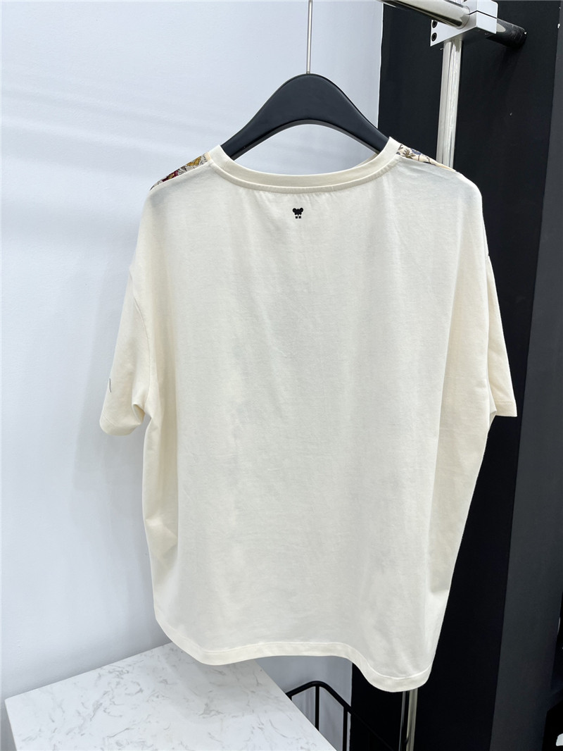 Vanitoo new printed patchwork T-shirt replica d&g clothing