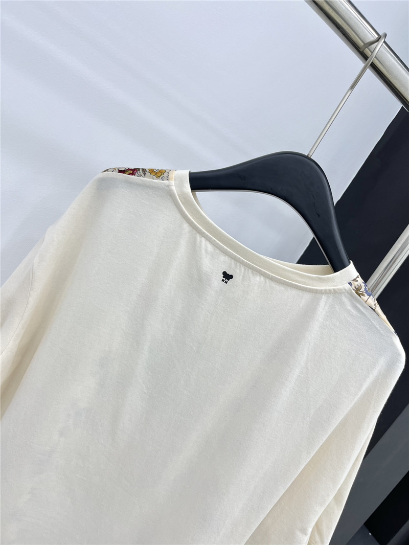 Vanitoo new printed patchwork T-shirt replica d&g clothing