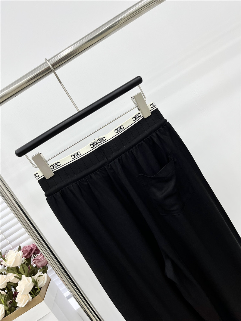 celine versatile casual pants cheap replica designer clothes