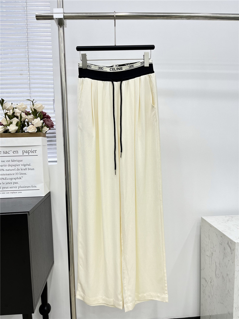 celine versatile casual pants cheap replica designer clothes