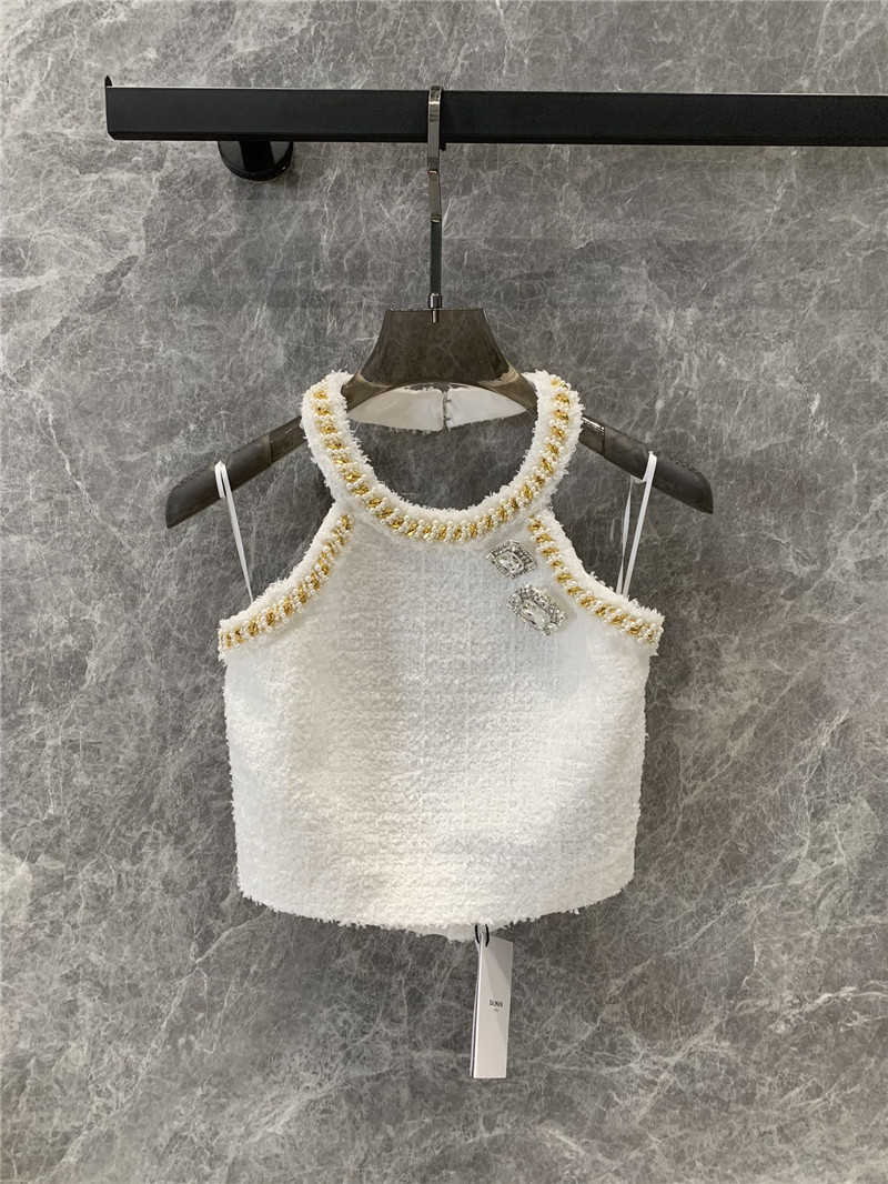 Balmain brushed halter top replica clothes