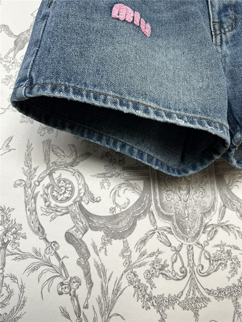 M1um1u new denim shorts cheap replica designer clothes