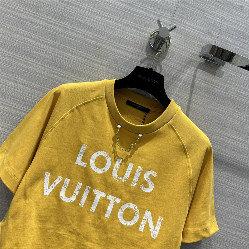 l0vis Vvtt0n lv yellow slit short t replica clothing sites