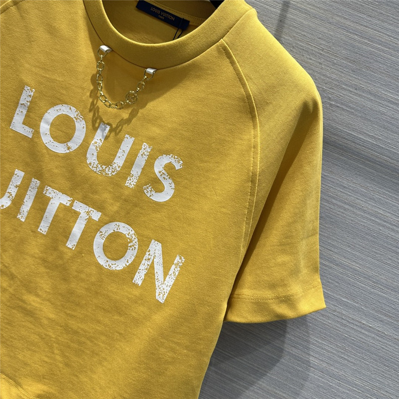 l0vis Vvtt0n lv yellow slit short t replica clothing sites