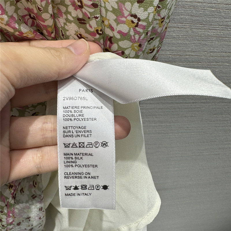 Ce1i*e retro french elegant silk dress replica designer clothes