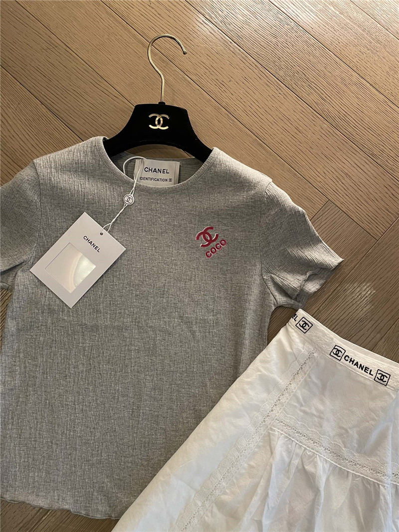 Chanel new short sleeve replica designer clothing websites