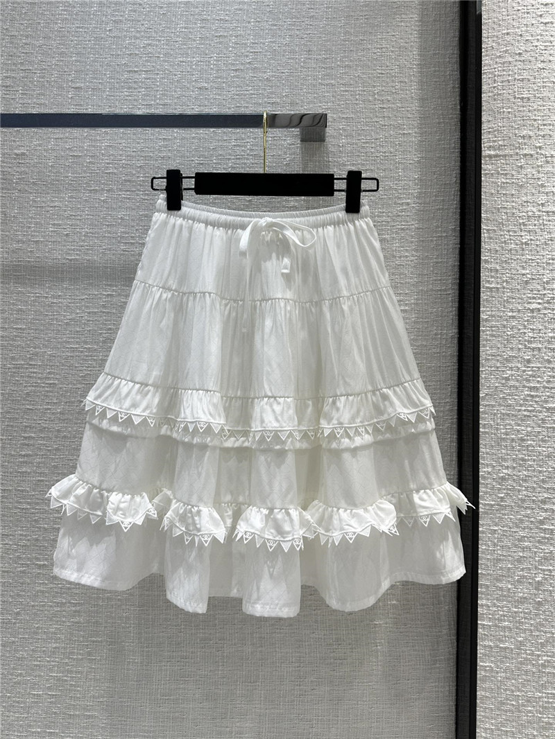 Chanel embroidered patchwork puff skirt replica designer clothes