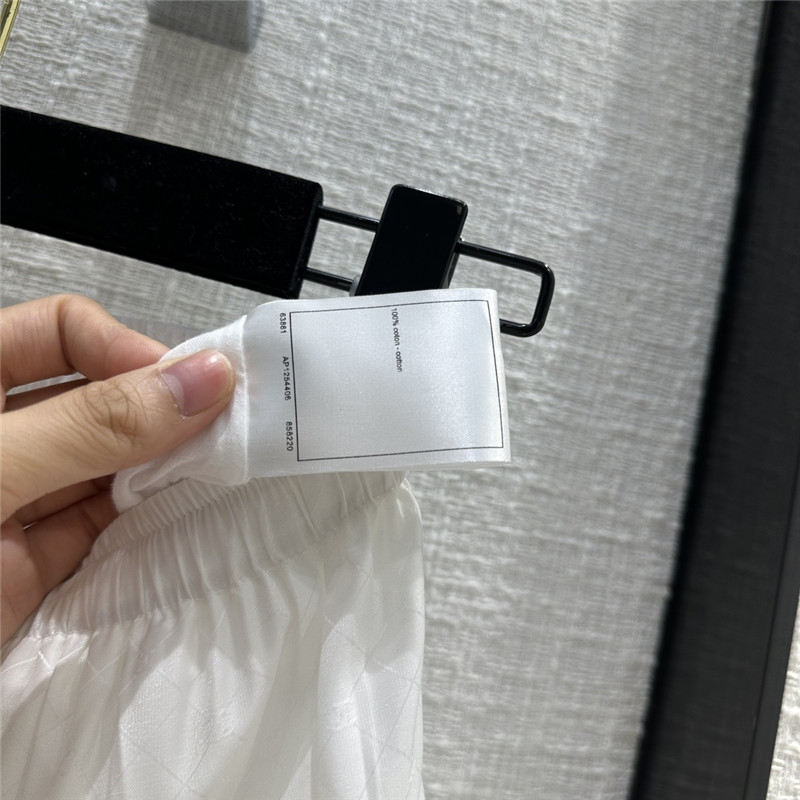 Ch**el embroidered patchwork puff skirt replica designer clothes