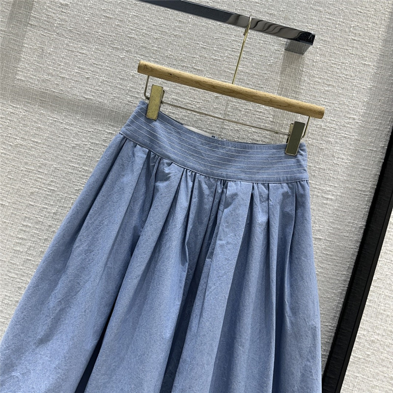 Chloé small fresh blue skirt replica d&g clothing