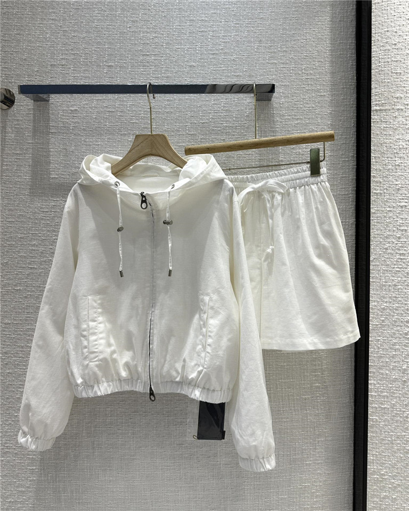 loro piana linen casual shorts suit cheap replica designer clothes