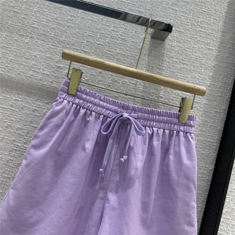 L0r0 P1ana linen casual shorts suit cheap replica designer clothes