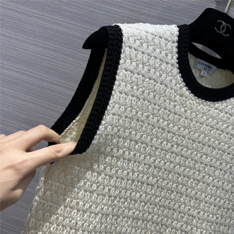 Ch**el woven vest dress replica designer clothing websites