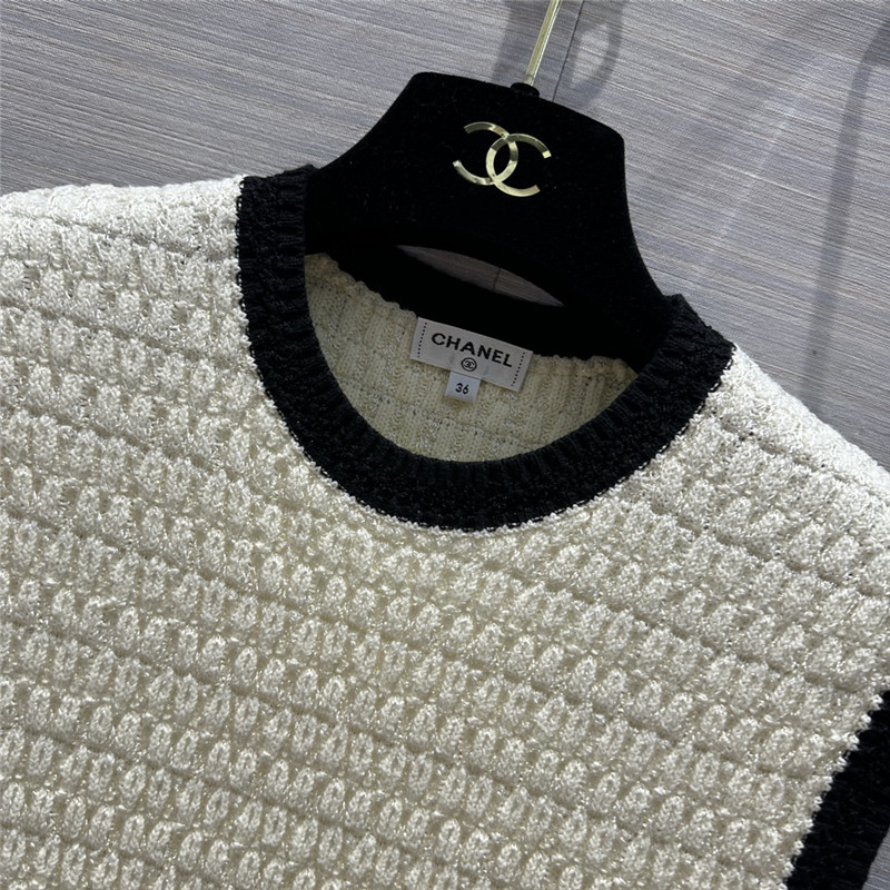 Ch**el woven vest dress replica designer clothing websites