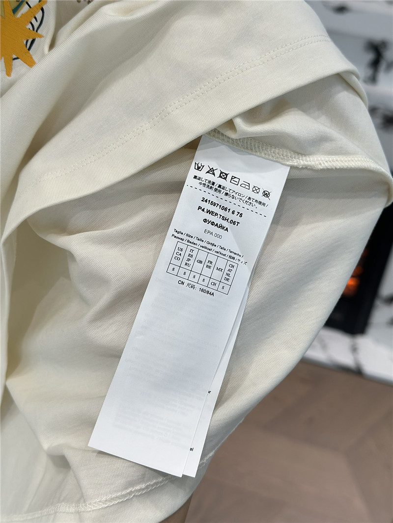 Vanitoo moon embroidery printed T-shirt replica clothes