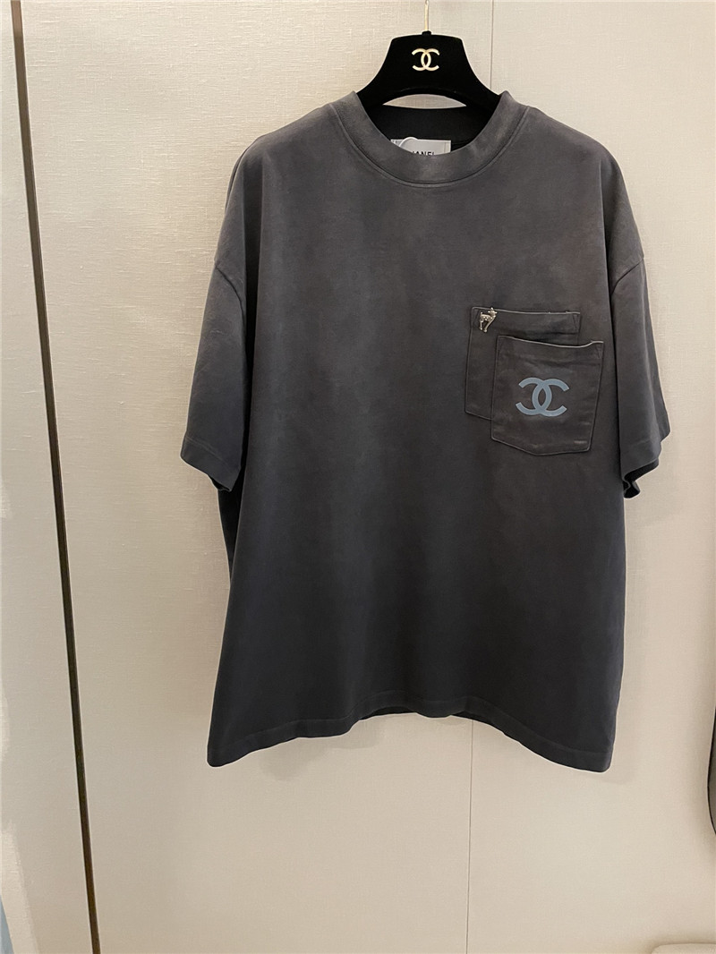 Chanel new style fried color short sleeve replicas clothes