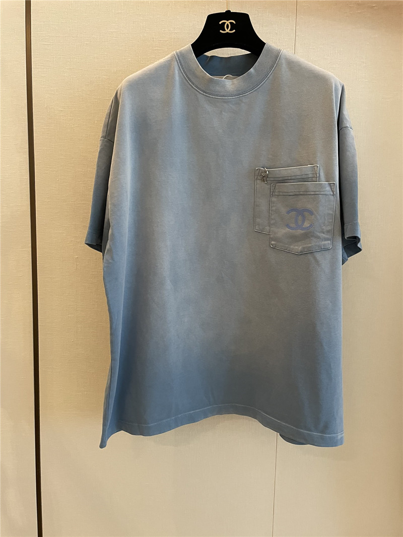 Chanel new style fried color short sleeve replicas clothes