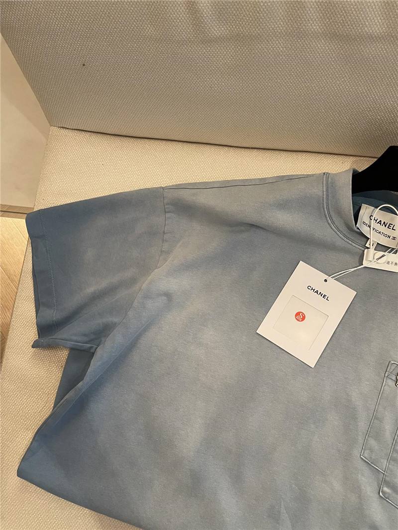 Ch**el new style fried color short sleeve replicas clothes