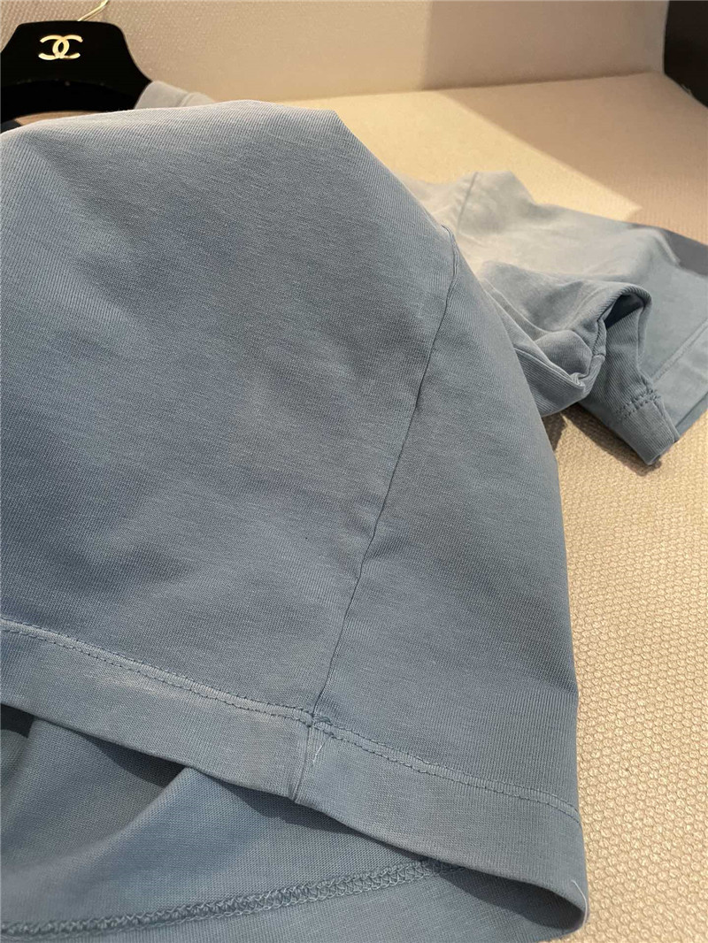 Ch**el new style fried color short sleeve replicas clothes