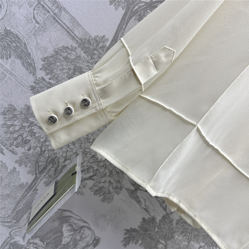 Gvc*1 bow patchwork shirt replica d&g clothing