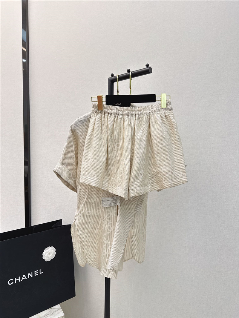 Ch**el logo print suit replica designer clothes