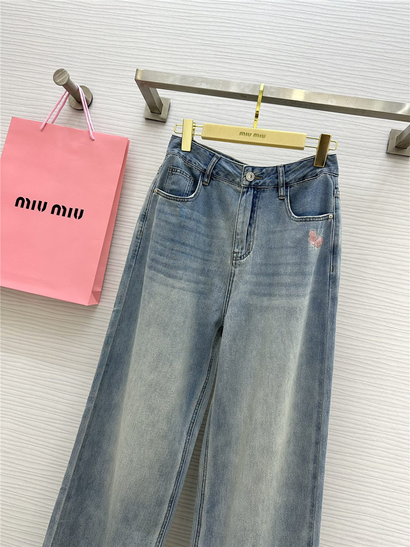 D10r washed jeans replica designer clothes