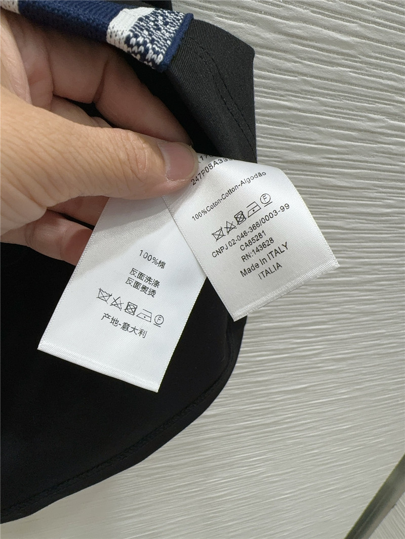 D10r ribbed contrast web dress replica d&g clothing