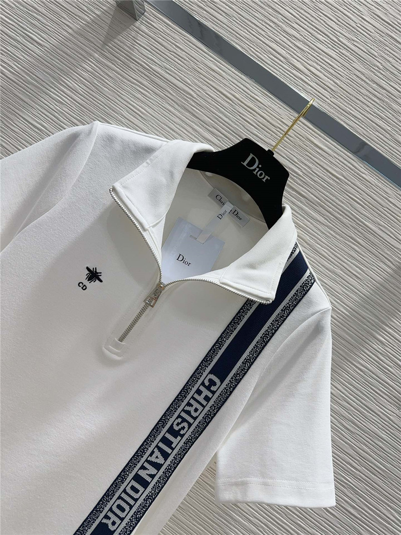 D10r ribbed contrast web dress replica d&g clothing