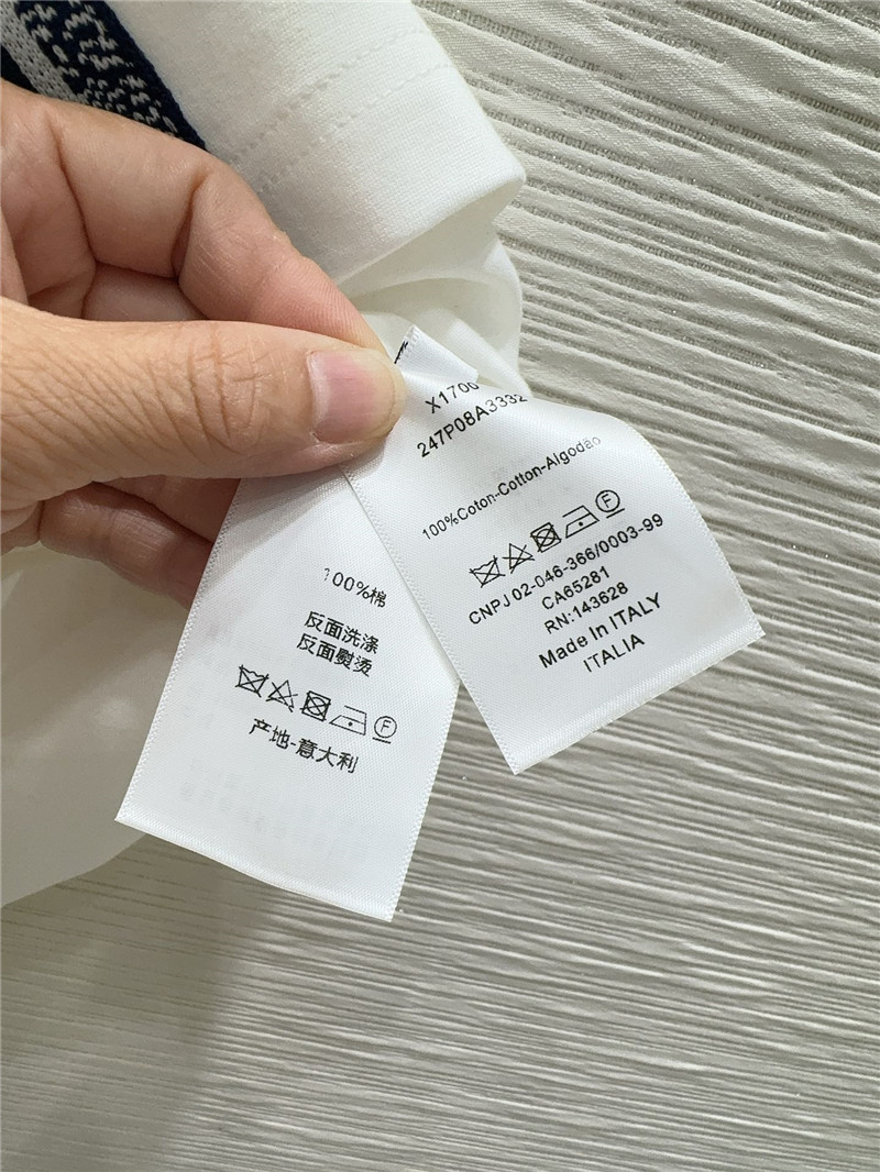 D10r ribbed contrast web dress replica d&g clothing