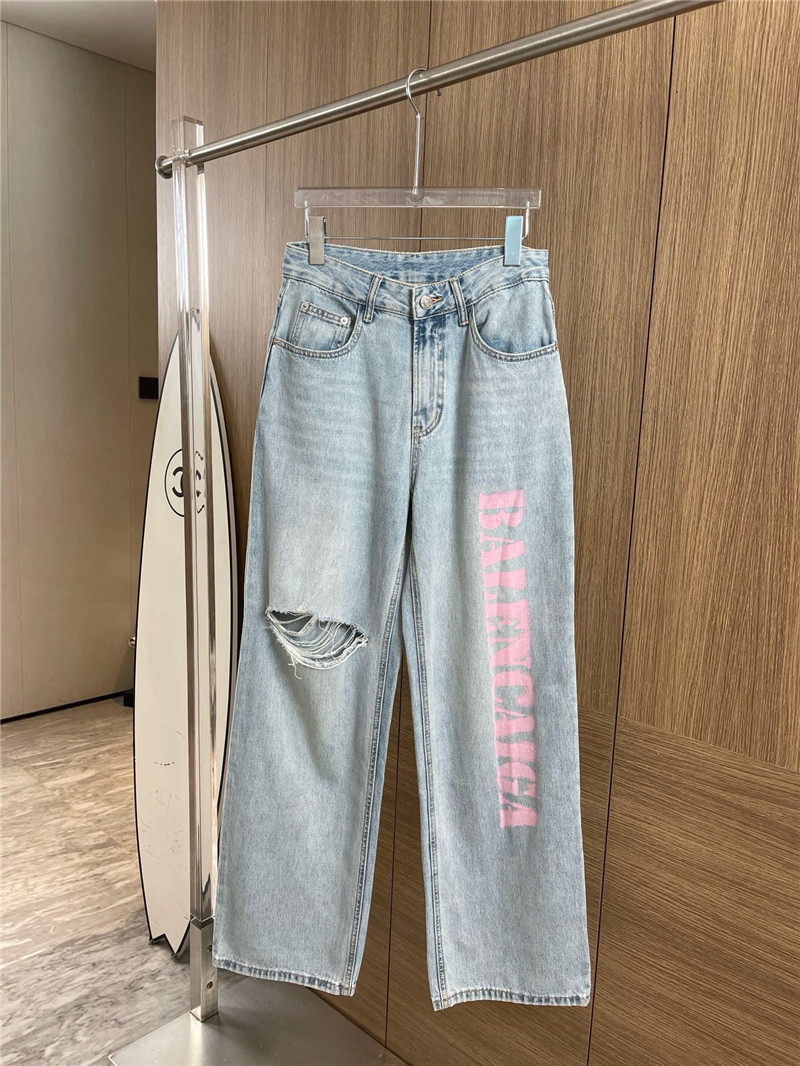 Balenciaga ripped jeans replica clothes