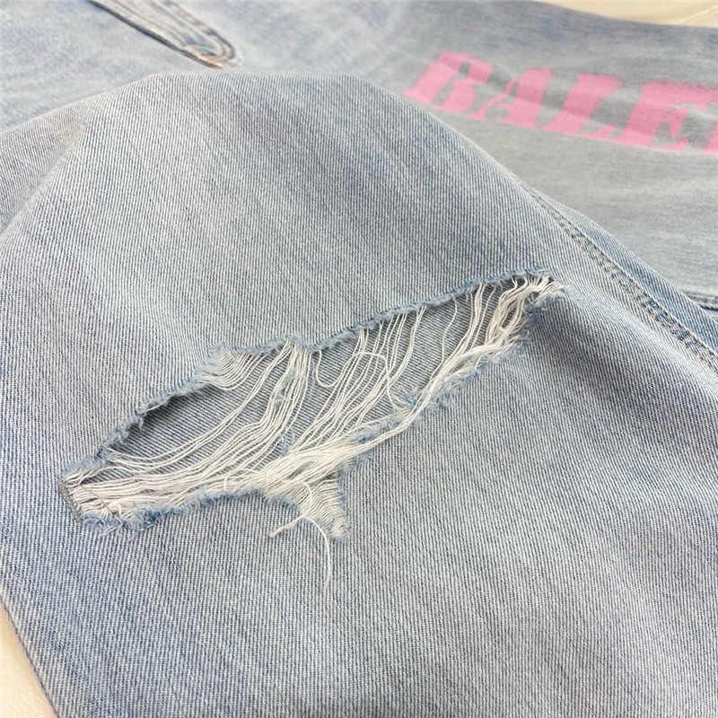Ba1en*iaga ripped jeans replica clothes