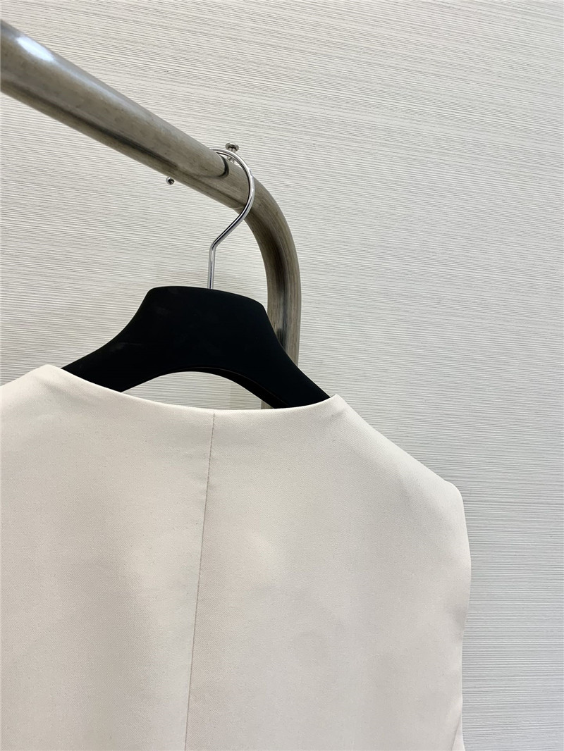 D10r single breasted silhouette vest replica d&g clothing