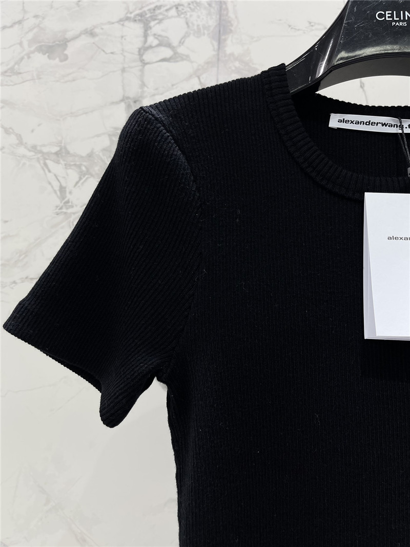 A1exa*der wang round neck short sleeve replica d&g clothing