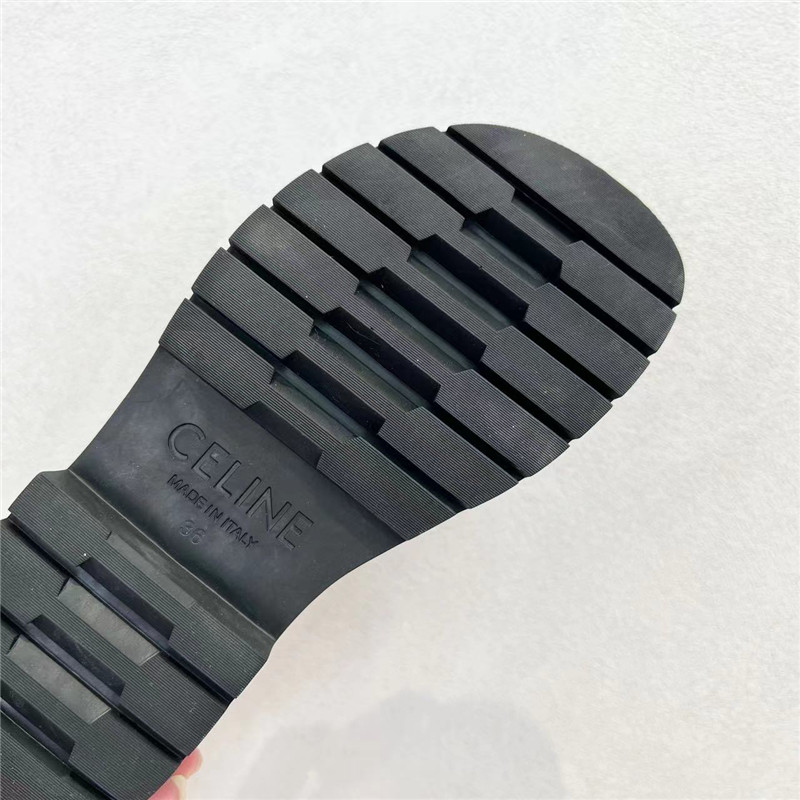 Celine Leo Leather Sandals