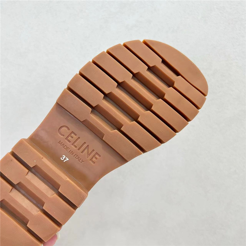 Celine Clea Triomphe Platform Slides