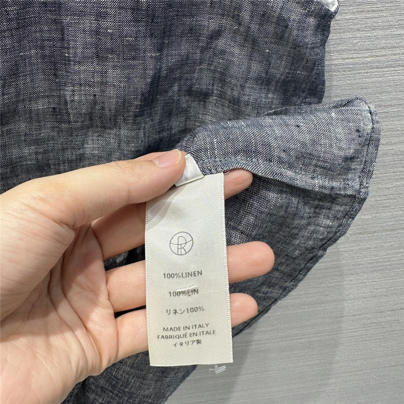 The R0w long vest large shirt replica d&g clothing