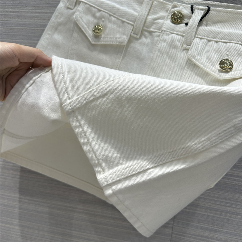 Ce1i*e new denim skirt replica clothing