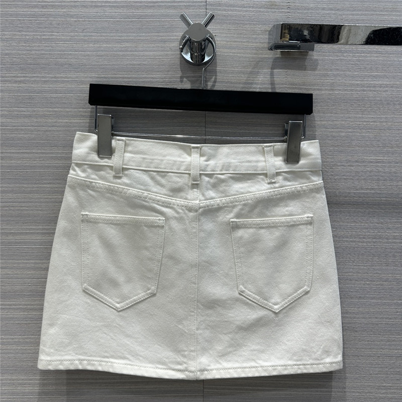 Ce1i*e new denim skirt replica clothing