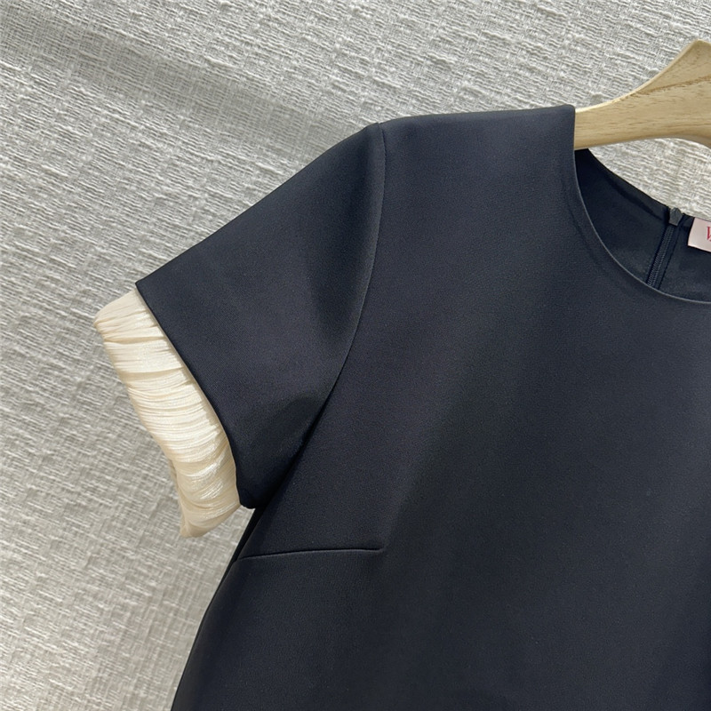 Va1e*ntin0 short sleeve dress replica designer clothes